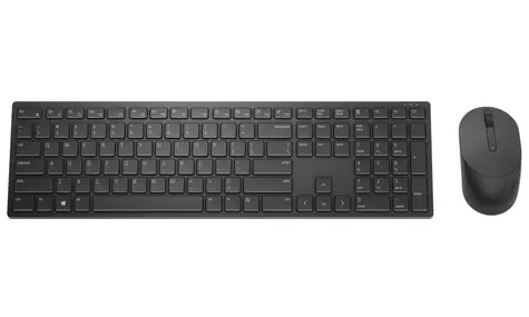 DELL KM5221W CZ/SK černá / Set bezdrátové klávesnice a myši / CZ/SK layout / USB Přijímač 2.4GHz