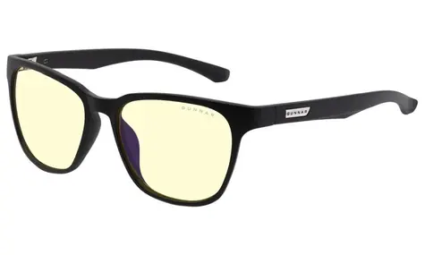 GUNNAR kancelářske/herní brýle BERKELEY ONYX - jantárová skla / BLF 65 / GUNNAR focus