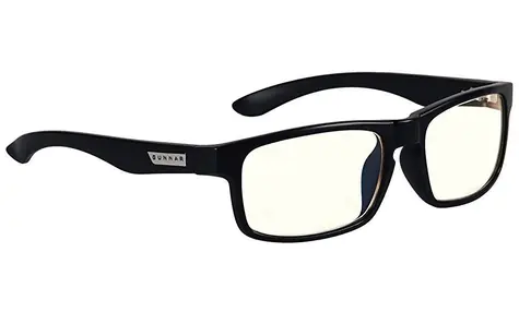 GUNNAR kancelářske/herní brýle ENIGMA ONYX - čírá skla / BLF 35 / GUNNAR focus