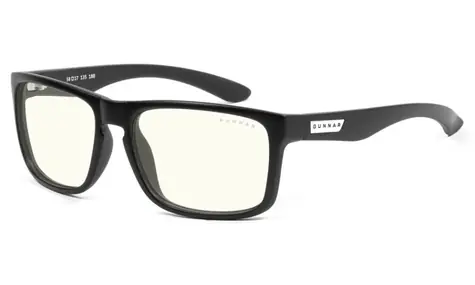 GUNNAR kancelářske/herní brýle INTERCEPT ONYX - čírá  skla / BLF 35 / NATURAL focus