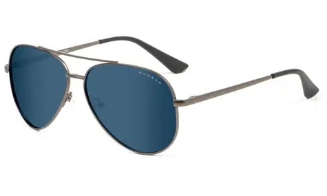 GUNNAR kancelářske/herní brýle MAVERICK GUNMETAL - sluneční skla / BLF 98 / NATURAL focus