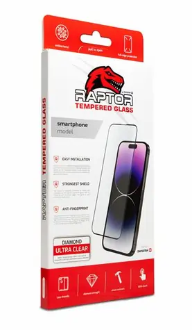 SWISSTEN RAPTOR DIAMOND ULTRA CLEAR 3D Temperované sklo pro SAMSUNG A546 GALAXY A54 5G černá