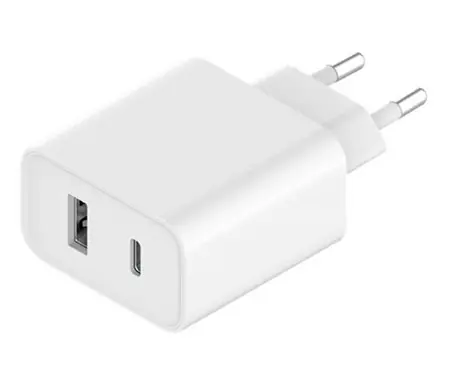 Xiaomi Mi nabíječka 33W bílá / 1x USB-A / 1x USB-C PD