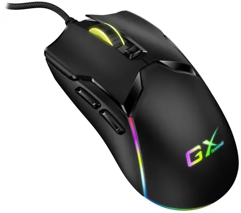 Genius GX GAMING Scorpion M700 černá / Herní optická myš / 7200 DPI / 6 tlačítek / RGB / USB