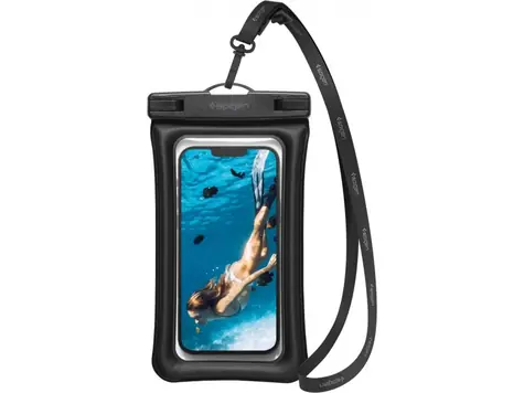 Spigen Aqua Shiled A610 voděodolné pouzdro 1 ks černá / outdoorové