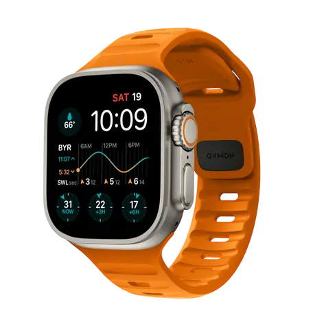 Nomad Sport Strap řemínek pro Apple Watch Ultra 42-49mm oranžová