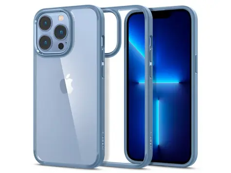 Spigen Ultra Hybrid ochranný kryt pro Apple iPhone 13 Pro modrá