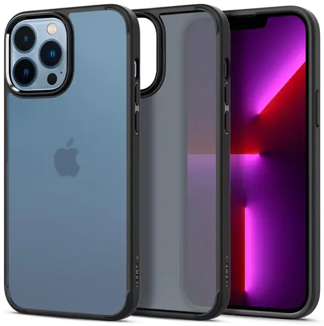 Spigen Ultra Hybrid ochranný kryt pro Apple iPhone 13 Pro Max černá