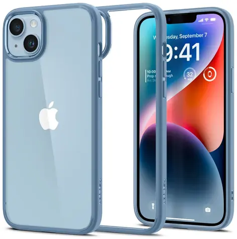 Spigen Ultra Hybrid ochranný kryt pro Apple iPhone 14 modrá