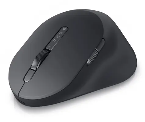 DELL MS900 černá / Bezdrátová optická myš / 8000dpi / 7 tlačítek / 2.4GHz / Bluetooth