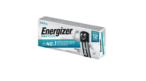 Energizer MAX Plus Professional AAA 20pack 1.5V alkalické / 20ks / LR03