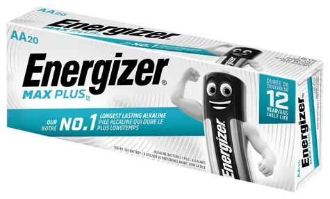 Energizer MAX Plus Professional AA 20pack 1.5V alkalické / 20ks / LR6