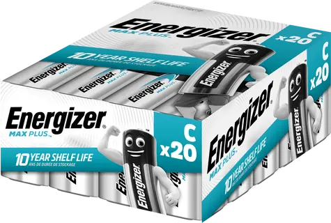 Energizer MAX Plus Professional C 20pack 1.5V alkalické / 20ks / LR14