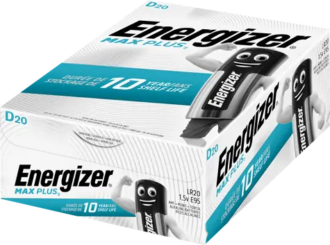 Energizer MAX Plus Professional 9V 20pack alkalické / 20ks
