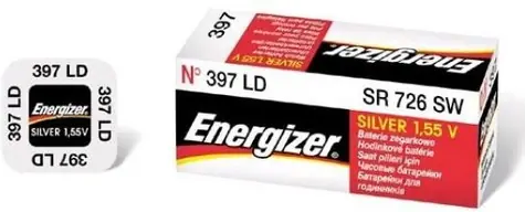 Energizer EH027 Hodinková baterie 397*396 / 10ks / SR726