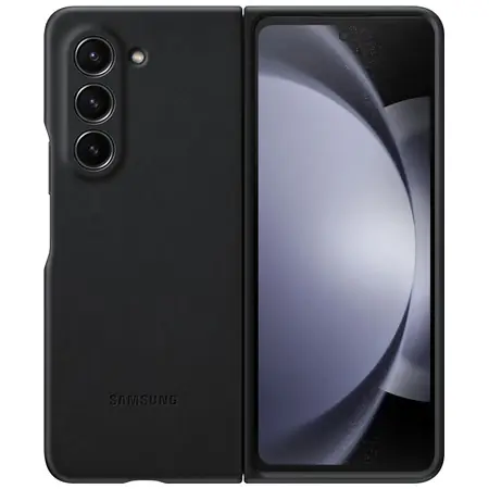 SAMSUNG Eco-leather Case Kožený zadní kryt pro Samsung Galaxy Z Fold5 černá / doprodej