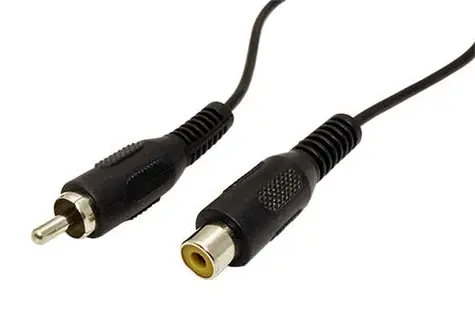 OEM Kabel prodlužovací cinch(M) - cinch(F) 5 m