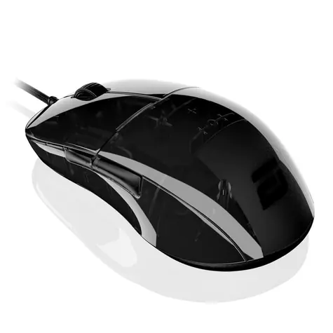 Endgame Gear XM1r Myš herní drátová reflexní černá / Optický senzor / Pro praváky / 19000 CPI / Tlačítek: 5