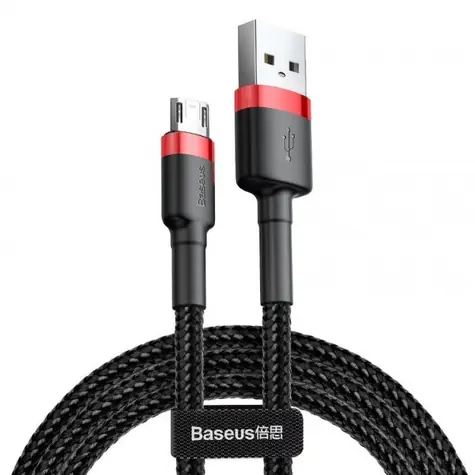 Baseus CAMKLF-C91 Kabel USB-A (M) - Micro USB (M) 2 m černá 