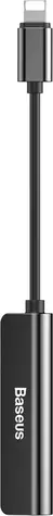 Baseus CALL52-01 / Lightning rozbočovač / 2x Lightning / 1x 3.5mm Jack