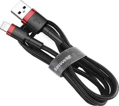 Baseus CALKLF-A19 Kabel USB-A (M) - Lightning (M) 0.5 m černá