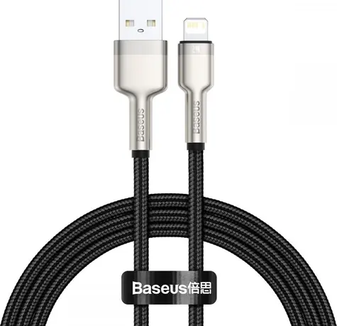 Baseus CALJK-A01 Kabel USB-A (M) - Lightning (M) 1 m černá