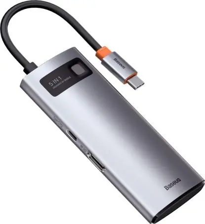 Baseus CAHUB-CX0G Dokovací stanice / 3x USB 3.0 / HDMI / USB-C PD