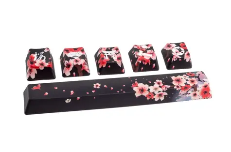 Traitors keycap Sakura Kuro / 6 kláves 