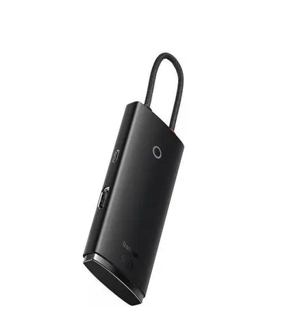 Baseus WKQX040001 Dokovací stanice / 3x USB 3.0 / USB-C / HDMI 