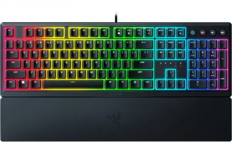 Razer Ornata V3 černá / Herní klávesnice / hybridní / USB / spínače Razer Mecha-Membrane / US