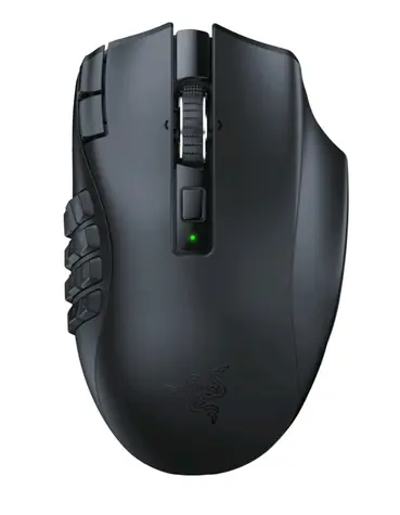 Razer Naga V2 HyperSpeed černá / Bezdrátová myš / optická / 30000 DPI / 21 tlačítek / USB / Bluetooth