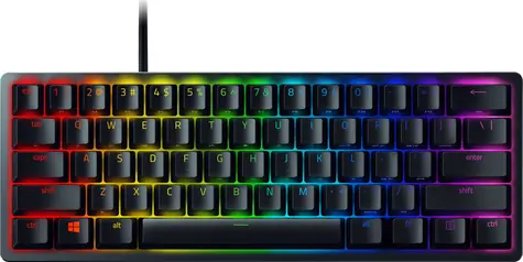 Razer Huntsman Mini černá / Herní klávesnice / mechanická / USB / spínače Razer Optical Purple / US