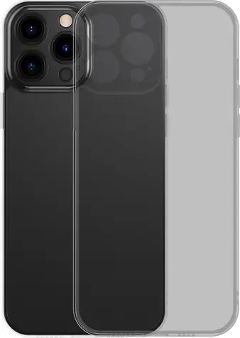 Baseus ARWS001001 Frosted Glass kryt pro iPhone 13 Pro černá