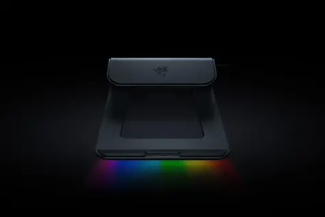 Razer Laptop Stand Chroma V2 černá / Stojan pro notebook / 2x USB 3.0 / RGB / do 17