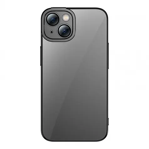 Baseus ARMC021001 Glitter kryt pro Apple iPhone 14 Plus černá / + tvrzené sklo