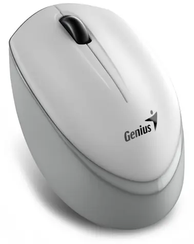 Genius NX-7009 Bezdrátová optická myš bílošedá / 1200 dpi / bezdrátová / BlueEye senzor