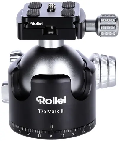 Rollei T7S Mark III Kulová hlava na stativ / Nosnost do 26 kg / Závit 1/4