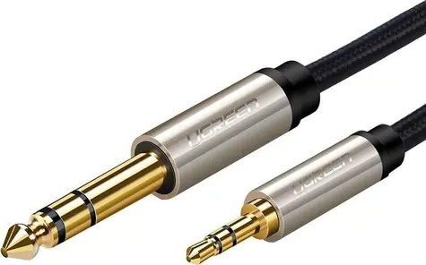 UGREEN AV127 Kabel 3.5 mm jack TRS - 1m šedá