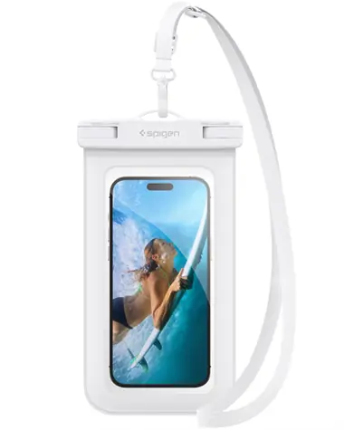 Spigen Aqua Shield A601 voděodolné pouzdro bílá / outdoorové
