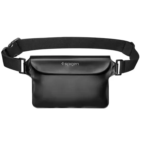 Spigen Aqua Shield WaterProof Waist Bag A620 černá / vodotěsné sportovní pouzdro / IPX8