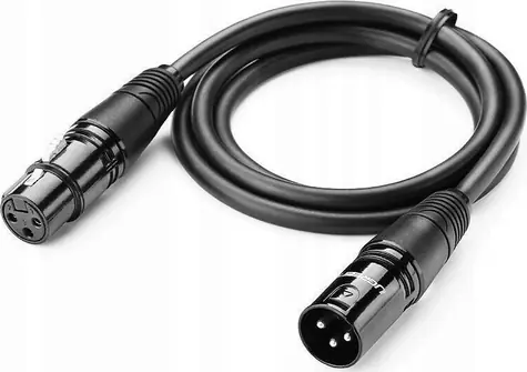 UGREEN AV130 Kabel XLR - XLR M/F - 2m černá