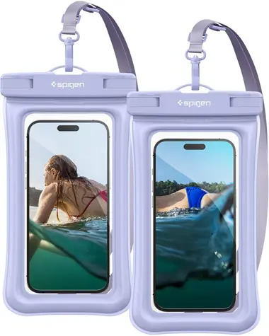 Spigen Aqua Shield Floating Case A610 Voděodolné pouzdro modrá 2 ks