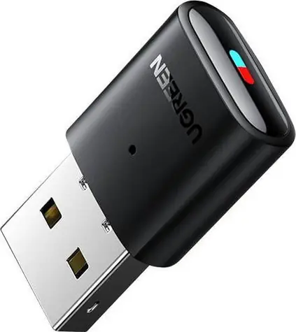UGREEN Bluetooth 5.0 USB Adaptér pro PC/Playstation/Nintendo Switch černá