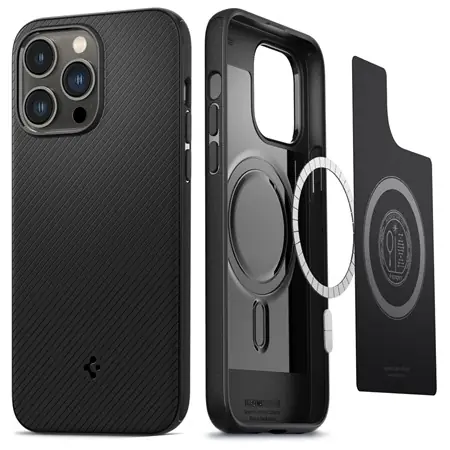 Spigen Mag Armor MagSafe ochranný kryt pro Apple iPhone 15 Pro černá
