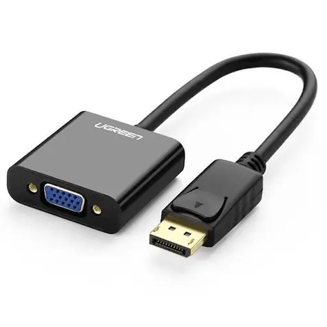 UGREEN DP109 Adaptér DisplayPort (M) - VGA (F) černá