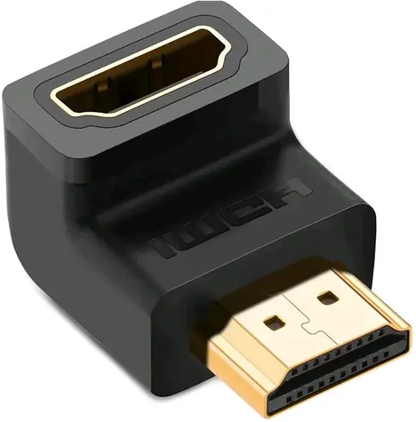 UGREEN HD112 Adaptér úhlový (M-F) 4K HDMI černá
