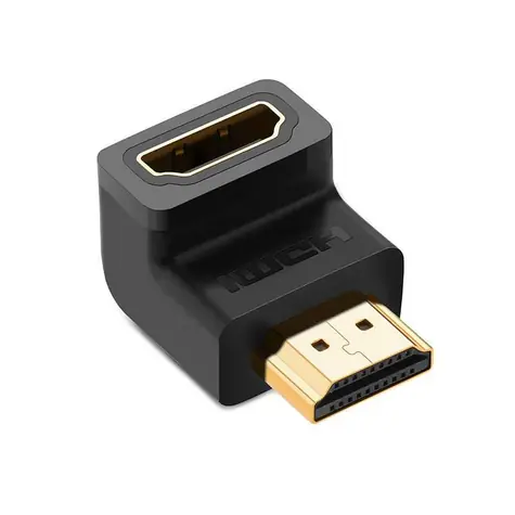 UGREEN HD112 Adaptér úhlový (M-F) 4K HDMI černá