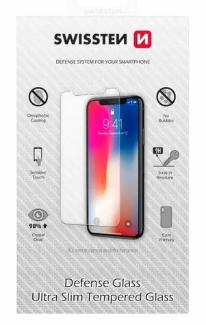 SWISSTEN Ochranné temperované sklo 2.5D pro Xiaomi Redmi Note 12 RE
