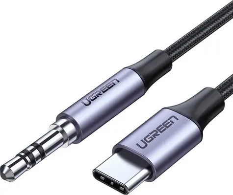 Ugreen 30633 Kabel Jack 3.5mm (M) - USB-C (M) 1 m šedá