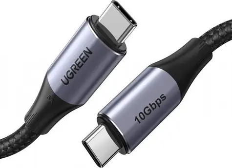 Ugreen US355 Kabel USB-C 3.1 Gen.2 (M) - USB-C 3.1 Gen.2 (M) 1 m černá / 5A / 100W / 4K / 10Gbps